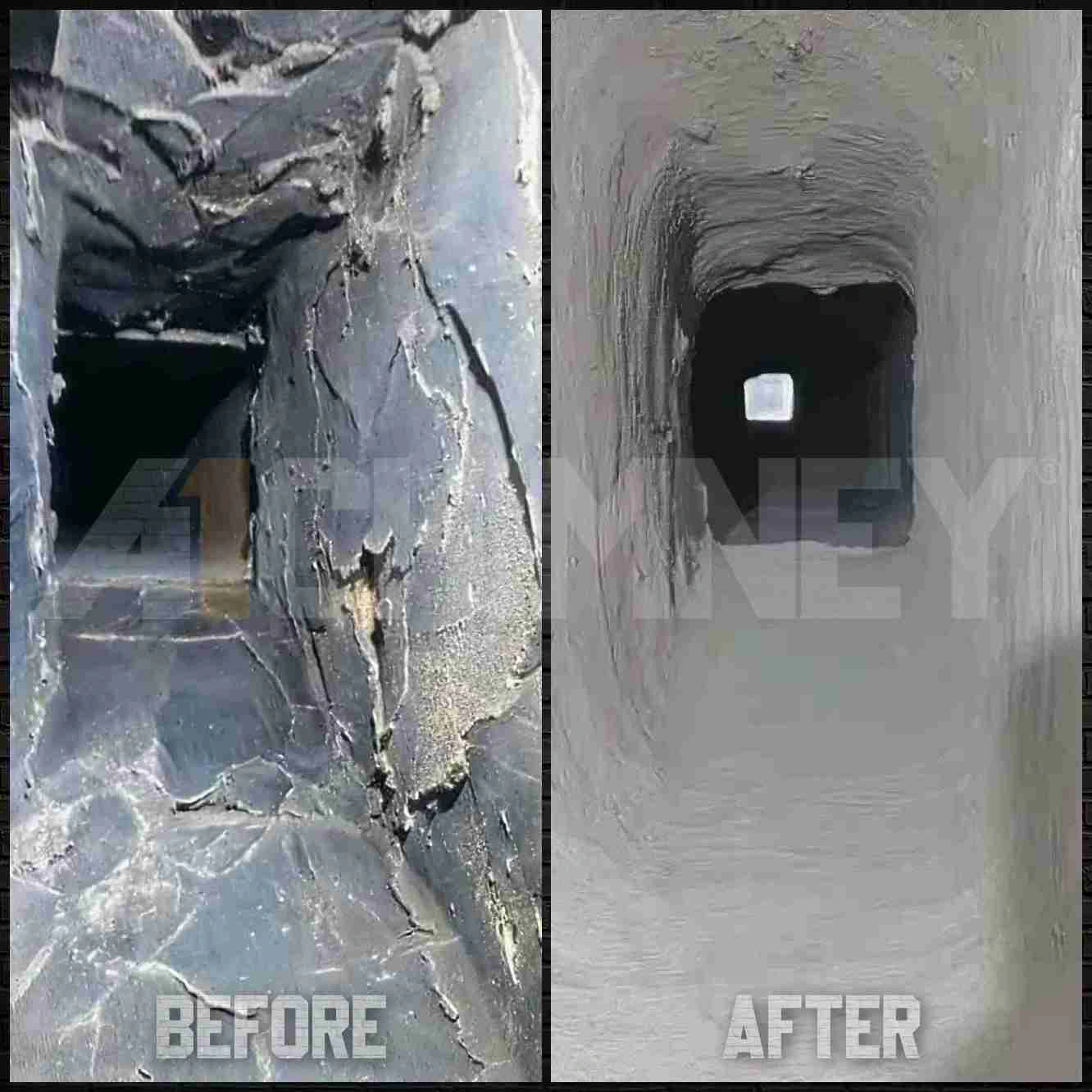 Smoke Chamber Parging