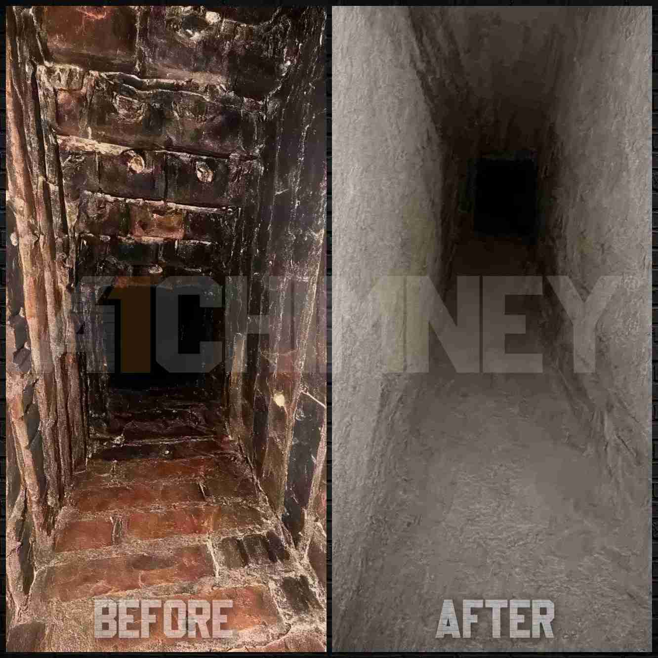 Smoke Chamber Parging