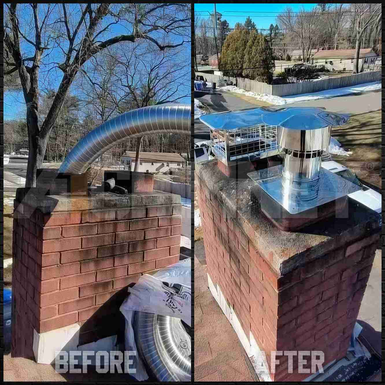Stainless Steel Liner Installation