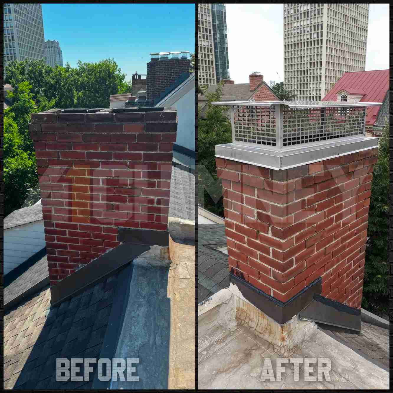 Chimney Cap Installation