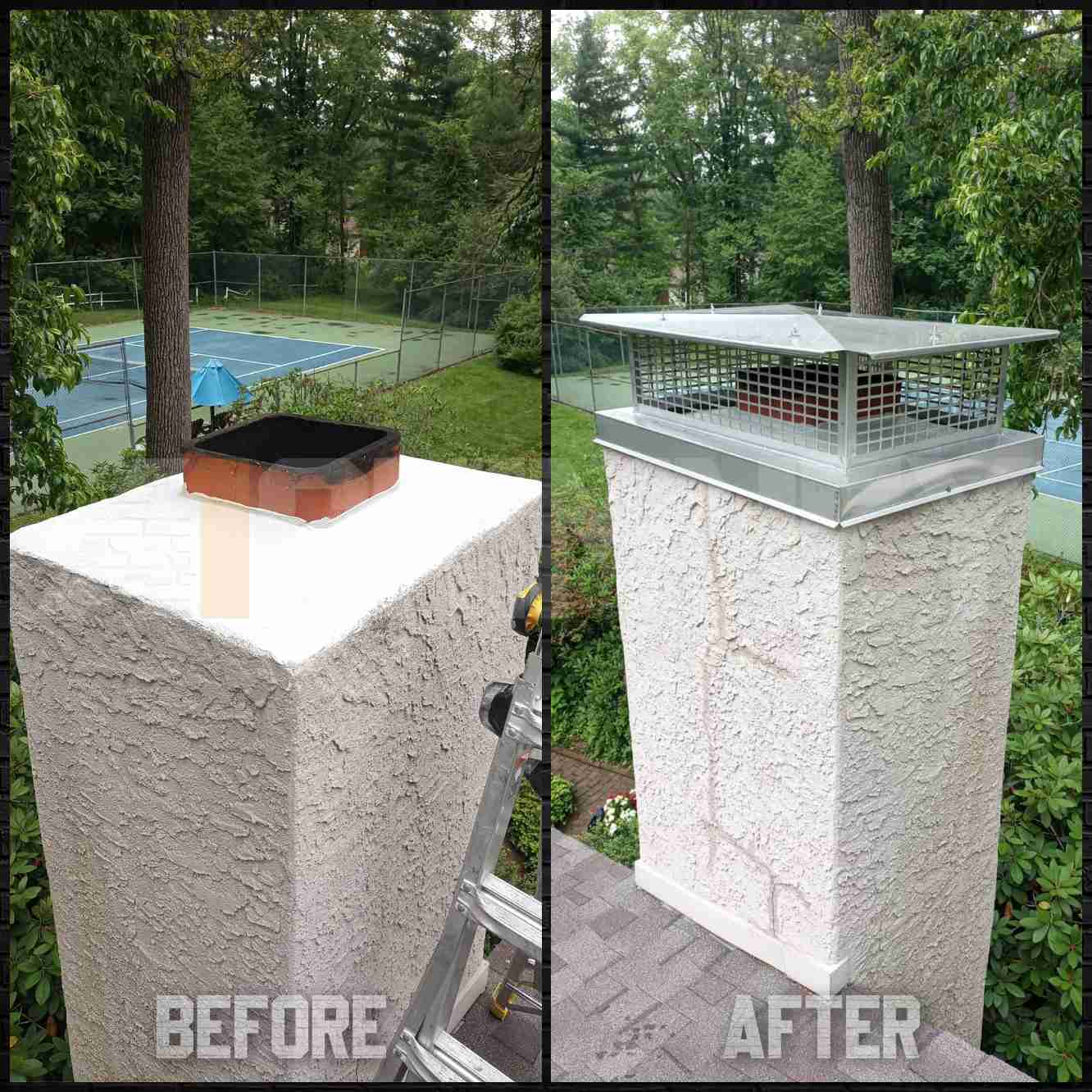 Chimney Cap Installation